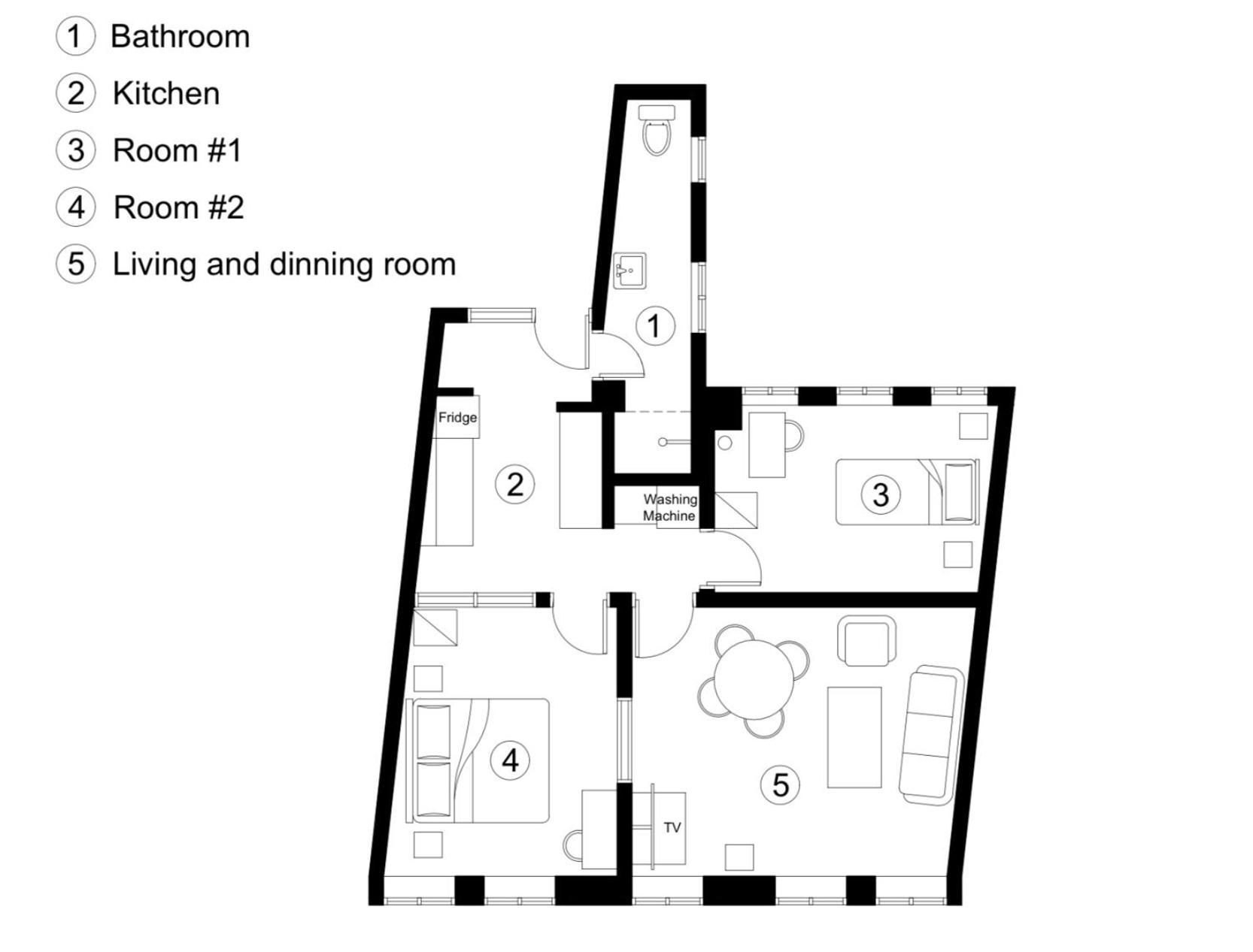 Appartamento Brooklyn Penthouse Copenaghen Esterno foto